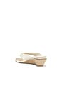 view 3 of 5 Jo Thong Wedge Sandal in Antique White