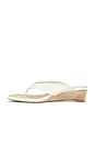 view 5 of 5 Jo Thong Wedge Sandal in Antique White
