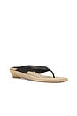 view 2 of 5 Jo Thong Wedge Sandal in Black