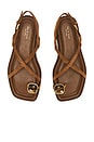 view 4 of 5 SANDALIA PLANA REMI in Tan