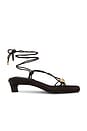 view 1 of 5 SANDALIA DE TIRAS LIV  in Dark Chocolate