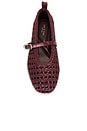 view 4 of 5 Spire Mary Jane in Burgundy Woven