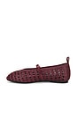 view 5 of 5 Spire Mary Jane in Burgundy Woven