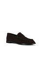 view 2 of 5 Lexi Loafer in Dark Chocolate Suede