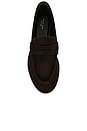view 4 of 5 Lexi Loafer in Dark Chocolate Suede