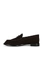 view 5 of 5 Lexi Loafer in Dark Chocolate Suede