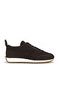 view 1 of 7 Retro Runner in Dark Chocolate Suede