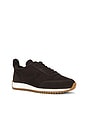 view 2 of 7 Retro Runner in Dark Chocolate Suede