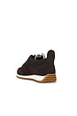 view 3 of 7 Retro Runner in Dark Chocolate Suede