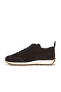 view 5 of 7 Retro Runner in Dark Chocolate Suede