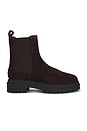 view 1 of 5 Bedford Chelsea Boot in Dark Chocolate Suede