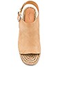 view 4 of 5 Calla Wedge in Dune Suede