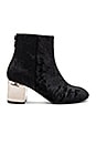 view 1 of 5 Drea Velvet Bootie in Black Velvet