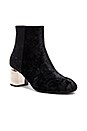 view 2 of 5 Drea Velvet Bootie in Black Velvet