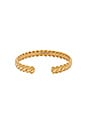 view 3 of 3 Braided Cuff in Gold