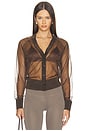 view 1 of 4 GILET CARDIGAN in Coffee