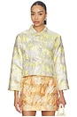 view 1 of 5 Brocade Jacket in Sunshine