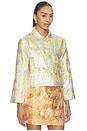 view 2 of 5 Brocade Jacket in Sunshine