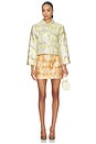 view 4 of 5 Brocade Jacket in Sunshine