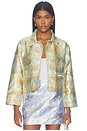 view 2 of 6 x REVOLVE Brocade Jacket in Mint