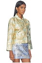 view 4 of 6 x REVOLVE Brocade Jacket in Mint
