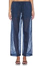 view 1 of 6 Organza Pant in Midnight