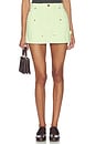 view 1 of 6 Cargo Skirt in Key Lime