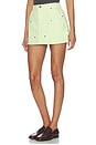 view 3 of 6 Cargo Skirt in Key Lime