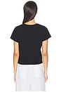 view 3 of 4 Crop Tee in Ink