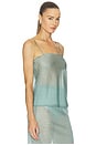view 2 of 4 Organza Cami Top in Seafoam