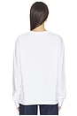 view 3 of 4 Long Sleeve Tee in Chalk
