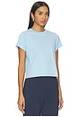 view 2 of 4 Crop Tee in Baby Blue