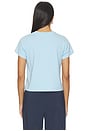 view 3 of 4 Crop Tee in Baby Blue