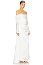 view 2 of 3 Lucien Sleeve Gown in Ivory