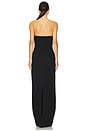 view 3 of 4 Atticus Gown in Black