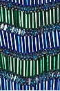 view 4 of 4 Zeph Gown in Blue & Green