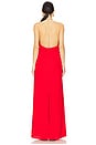 view 3 of 4 Raye Gown in Red