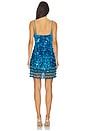 view 3 of 4 Posie Mini Dress in Blue