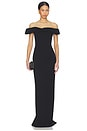 view 1 of 3 Rydell Gown in Black