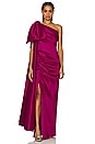 view 1 of 4 Alessandra Gown in Magenta