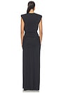view 3 of 3 VESTIDO LARGO SOLSTICE in Black
