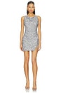view 1 of 4 Zayn Mini Dress in Silver