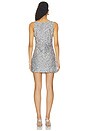 view 4 of 4 Zayn Mini Dress in Silver