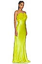 view 2 of 3 Eyelar Gown in Lime