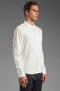 view 2 of 8 Long Sleeve Basic Button Down Shirt in White