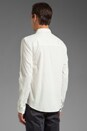 view 3 of 8 Long Sleeve Basic Button Down Shirt in White