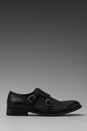 view 2 of 6 Double Trouble Double Monk Strap in Black