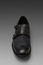 view 6 of 6 Double Trouble Double Monk Strap in Black