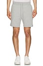 view 4 of 4 SHORT SWEAT in Heather Grey