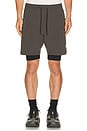 view 1 of 5 4-Way Stretch Nylon Combo Standard Training Short 7